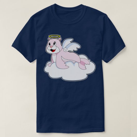 Siegel Clouds Angel T-Shirt (Design vorne)