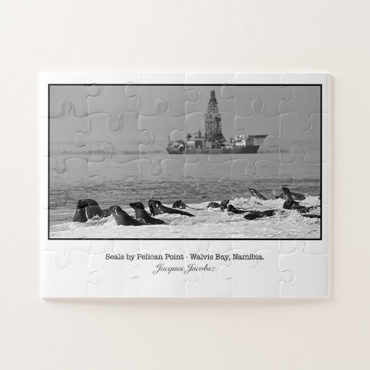 Siegel Colony bei Pelican Point Puzzle (Horizontal)