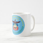 Siegel Columbus, Ohio Kaffeetasse (VorderseiteRechts)