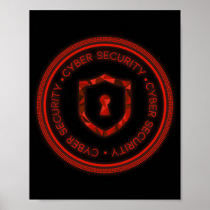 SIEGEL "CYBER SECURITY ABZEICHEN" POSTER