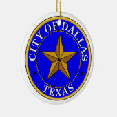 Siegel Dallas Keramikornament (Rechts)