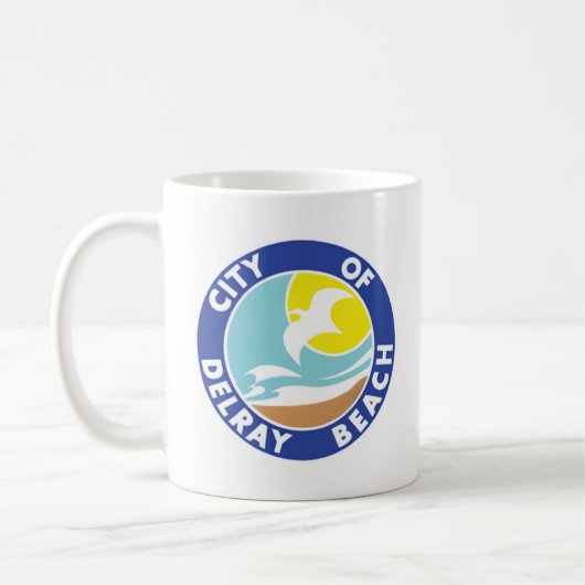 Siegel Delray Beach, Florida Coffee Tasse (Links)