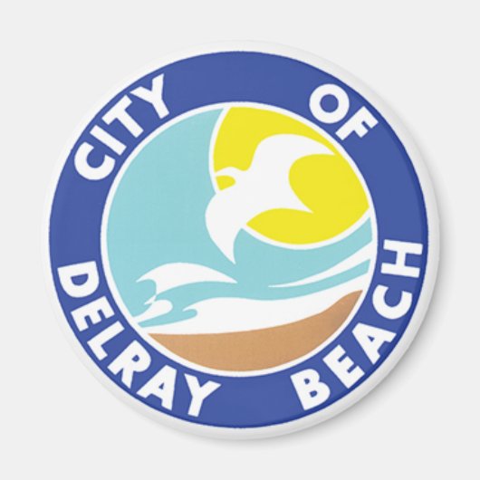 Siegel Delray Beach, Florida Magnet (Vorne)