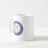 Siegel der Genehmigung Funny Siegel Pun Kaffeetasse (Vorderseite Links)