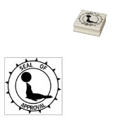 Siegel der Genehmigung Gummistempel (Stempel)