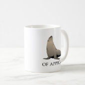 Siegel der Genehmigung Kaffeetasse (VorderseiteRechts)