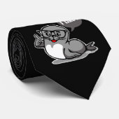 Siegel der Genehmigung Krawatte (Gerollt)