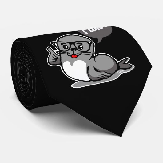 Siegel der Genehmigung Krawatte (Gerollt)