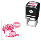 Siegel der Genehmigung Permastempel (Beispiel)