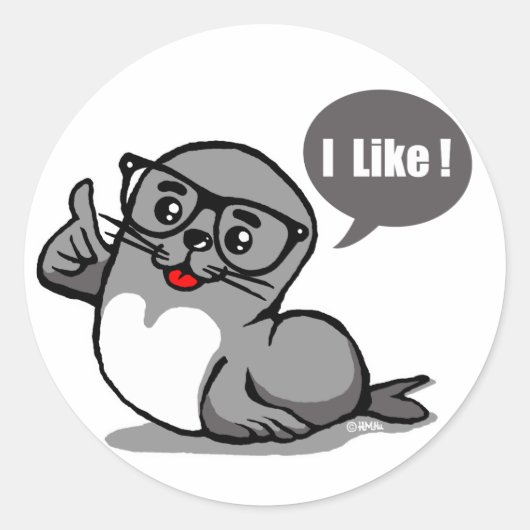 Siegel der Genehmigung Runder Aufkleber (Vorderseite)