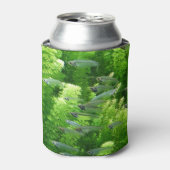 Siegel der glänzenden Silberfische Dosenkühler (Kanne Vorderseite)