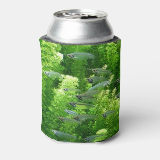 Siegel der glänzenden Silberfische Dosenkühler (Kanne Rückseite)