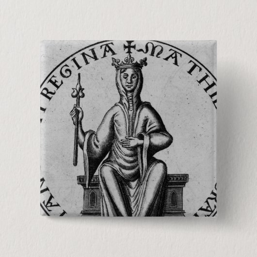 Siegel der Kaiserin Matilda Button (Vorderseite)