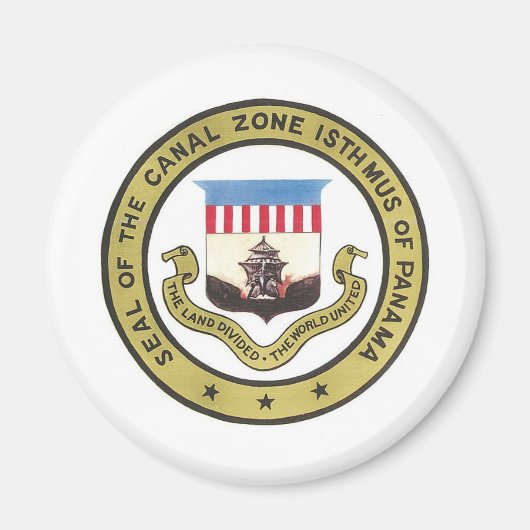 SIEGEL DER KANALZONE VON PANAMA MAGNET (Vorne)