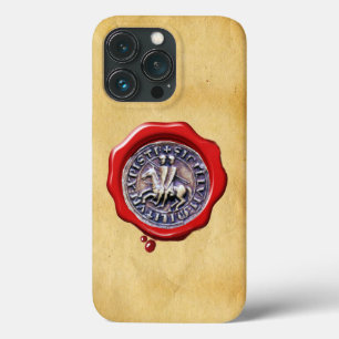 SIEGEL DER KNIGHTS TEMPARwachs Pergament Case-Mate iPhone Hülle