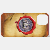 SIEGEL DER KNIGHTS TEMPARwachs Pergament Case-Mate iPhone Hülle (Rückseite / Rechts)
