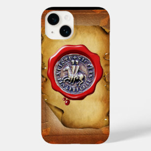 SIEGEL DER KNIGHTS TEMPARwachs Pergament Case-Mate iPhone 14 Hülle