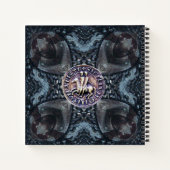 SIEGEL DER KNIGHTS TEMPLAR AUF EISENKREUZ NOTIZBLOCK (Rückseite)