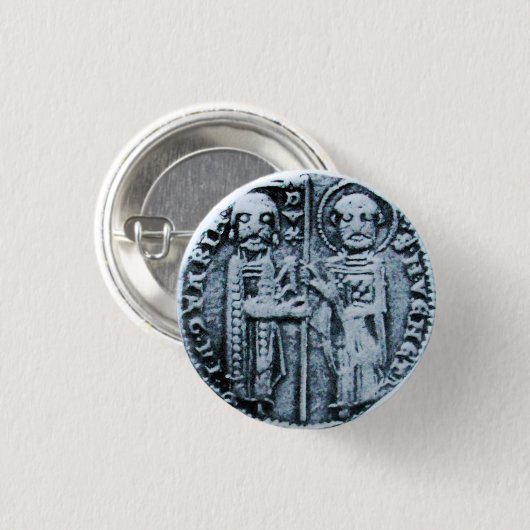SIEGEL DER KNIGHTS TEMPLAR BUTTON (Vorne & Hinten)