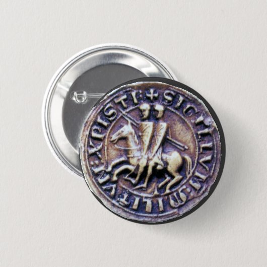 SIEGEL DER KNIGHTS TEMPLAR BUTTON (Vorne & Hinten)