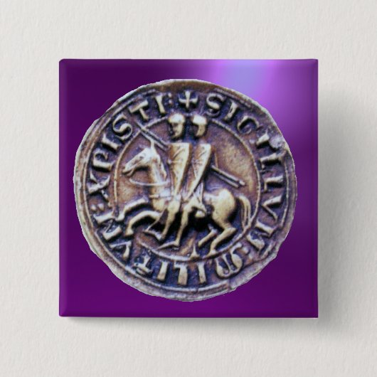 SIEGEL DER KNIGHTS TEMPLAR BUTTON (Vorderseite)