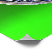 SIEGEL DER KNIGHTS TEMPLAR Edelstein grün Poster (Ecke)