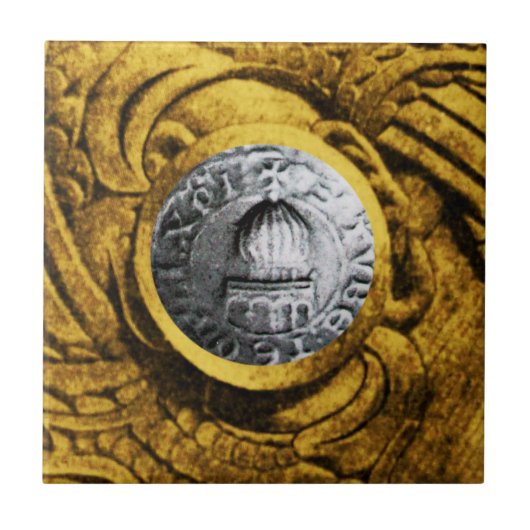 SIEGEL DER KNIGHTS TEMPLAR FLIESE (Vorderseite)