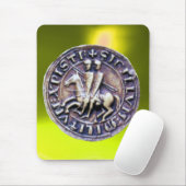 SIEGEL DER KNIGHTS TEMPLAR gelb Mousepad (Mit Mouse)