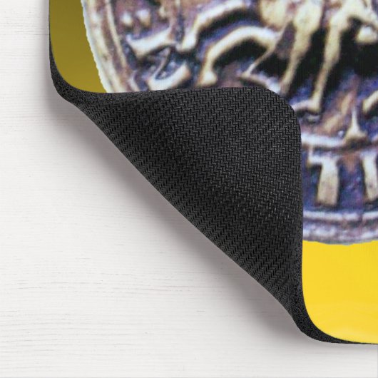 SIEGEL DER KNIGHTS TEMPLAR gelb Mousepad (Ecke)