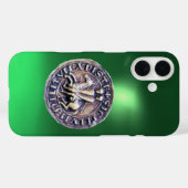 SIEGEL DER KNIGHTS TEMPLAR grün Case-Mate iPhone Hülle (Rückseite (Horizontal))