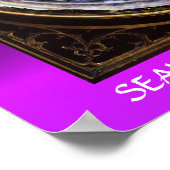 SIEGEL DER KNIGHTS TEMPLAR lila Poster (Ecke)