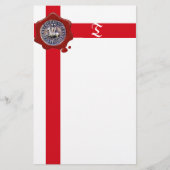 SIEGEL DER KNIGHTS TEMPLAR, Monogramm, Weiß Briefpapier (Vorderseite)