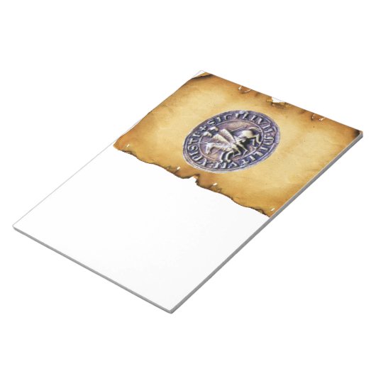 SIEGEL DER KNIGHTS TEMPLAR NOTIZBLOCK (angewinkelt)