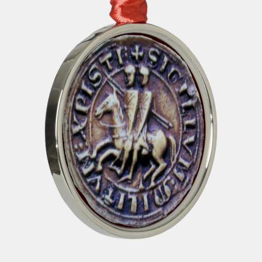 SIEGEL DER KNIGHTS TEMPLAR ORNAMENT AUS METALL (Rechts)
