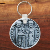 SIEGEL DER KNIGHTS TEMPLAR SCHLÜSSELANHÄNGER (Vorderseite)