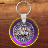 SIEGEL DER KNIGHTS TEMPLAR SCHLÜSSELANHÄNGER (Rückseite)