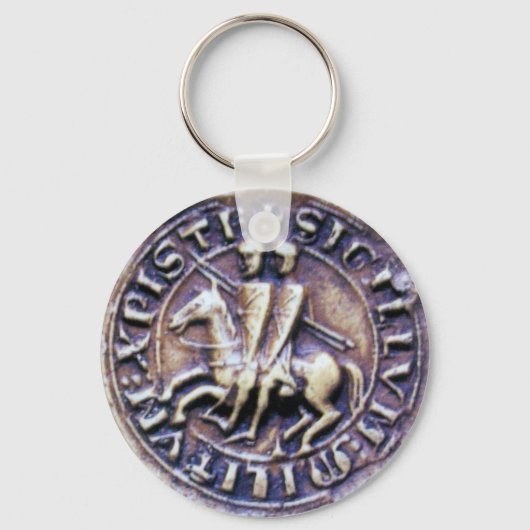 SIEGEL DER KNIGHTS TEMPLAR SCHLÜSSELANHÄNGER (Vorderseite)