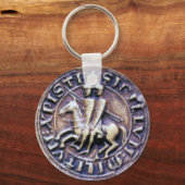 SIEGEL DER KNIGHTS TEMPLAR SCHLÜSSELANHÄNGER (Rückseite)