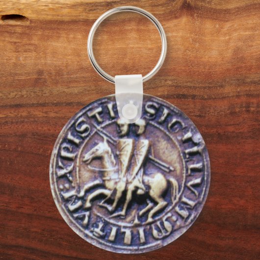 SIEGEL DER KNIGHTS TEMPLAR SCHLÜSSELANHÄNGER (Vorderseite)