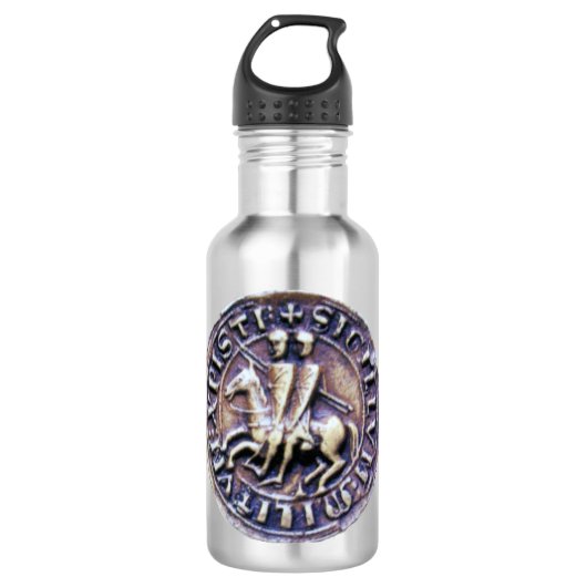 SIEGEL DER KNIGHTS TEMPLAR TRINKFLASCHE (Vorderseite)