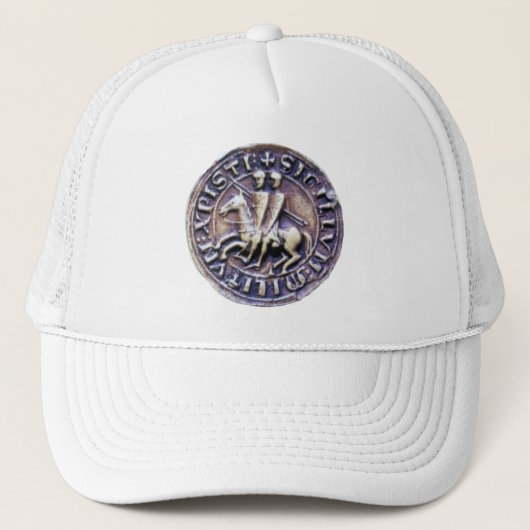 SIEGEL DER KNIGHTS TEMPLAR TRUCKERKAPPE (Vorderseite)