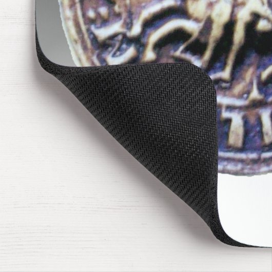 SIEGEL DER KNIGHTS TEMPLAR weiß Mousepad (Ecke)