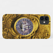 SIEGEL DER KNIGHTS TEMPLORgoldgelb Case-Mate iPhone Hülle (Rückseite (Horizontal))