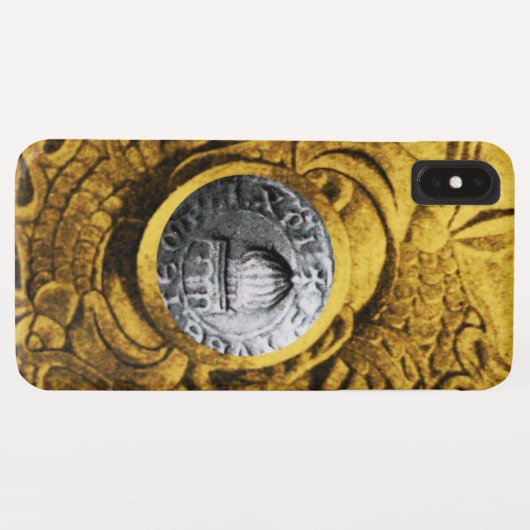 SIEGEL DER KNIGHTS TEMPLORgoldgelb Case-Mate iPhone Hülle (Rückseite (Horizontal))