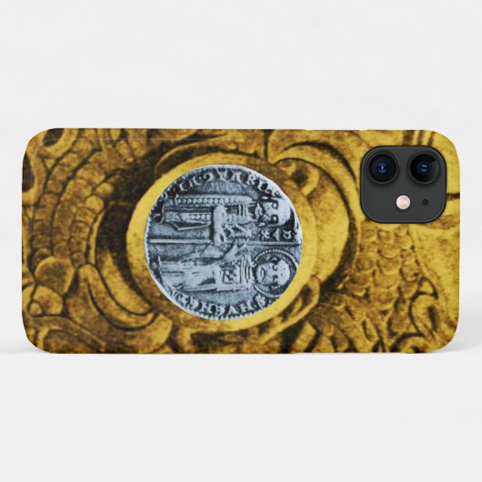 SIEGEL DER KNIGHTS TEMPLORgoldgelb Case-Mate iPhone Hülle (Rückseite (Horizontal))