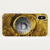 SIEGEL DER KNIGHTS TEMPLORgoldgelb Case-Mate iPhone Hülle (Rückseite (Horizontal))