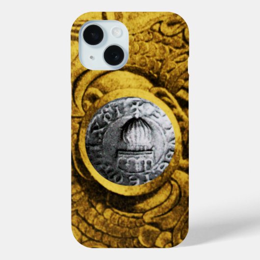 SIEGEL DER KNIGHTS TEMPLORgoldgelb Case-Mate iPhone Hülle (Rückseite)