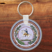 Siegel der Konföderation Schlüsselanhänger (Vorderseite)