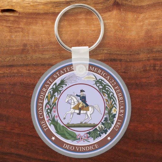 Siegel der Konföderation Schlüsselanhänger (Vorderseite)