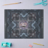 SIEGEL DER NACHTEMPULÄR AUF EISENKREUZ SEIDENPAPIER (Basteln)